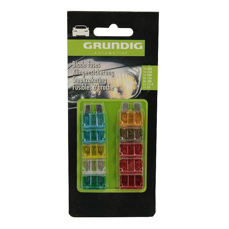 Auto drošinātāji 10gab Grundig