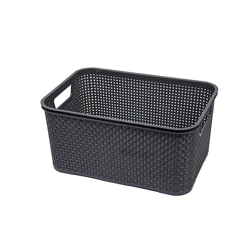 Grozs Rattan 10L, melns