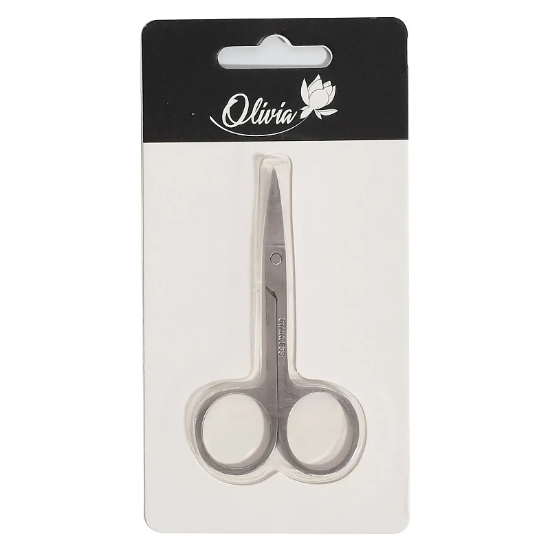 Manikiūro žirklės 8,8 cm 1 vnt įgaubtos Manikiūro žirklės 8,8 cm 1 vnt įgaubtos