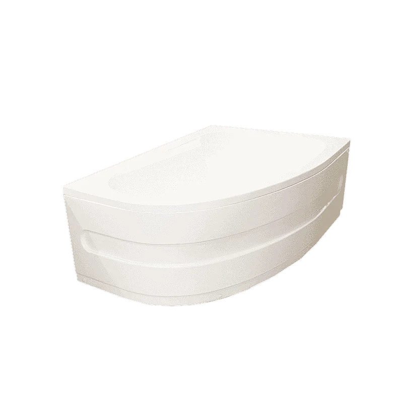 Vanna akrila stūra BA-2 150X100X55cm ar paneli, labā Vanna akrila stūra BA-2 150X100X55cm ar paneli, labā