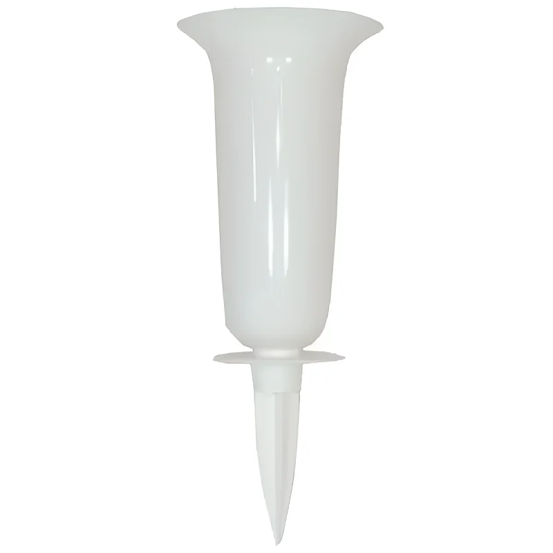 Puķu pods-vāze Dama 1 balts Puķu pods-vāze Dama 1 balts