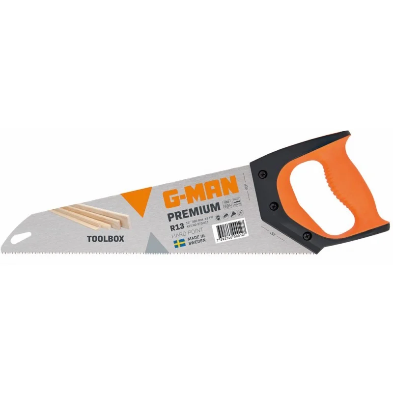 Zāģis G-Man Premium 380mm R13 Toolbox Zāģis G-Man Premium 380mm R13 Toolbox
