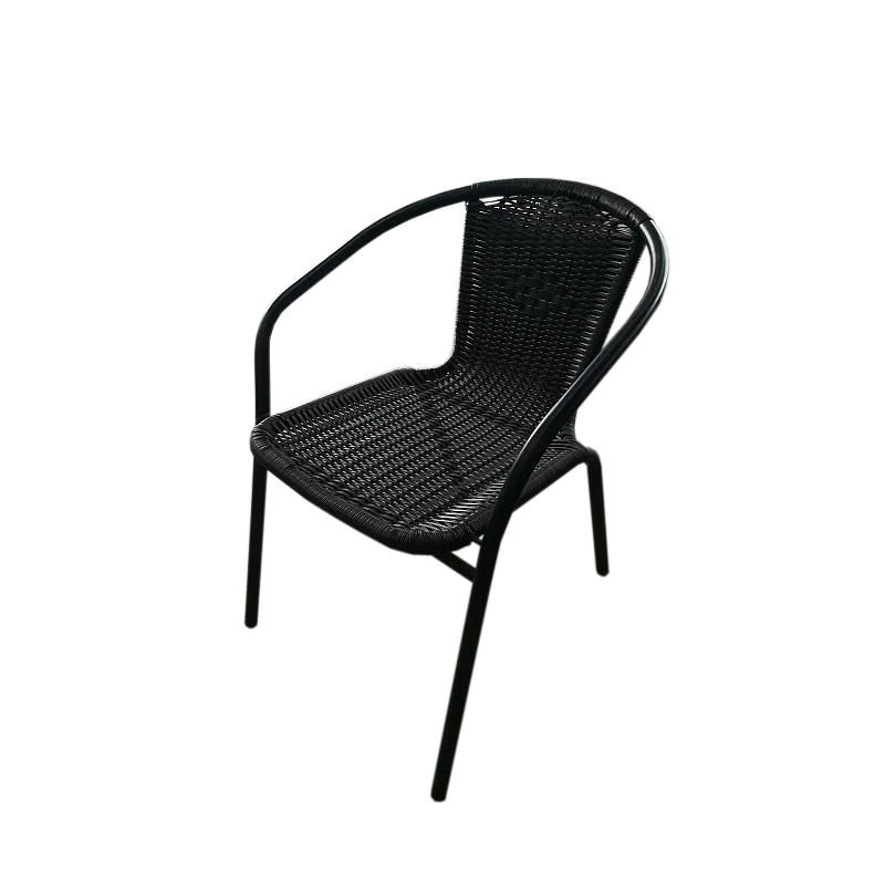 Metalas, Pinta kėdė, visas juodas Išmatavimai: 55x56x74