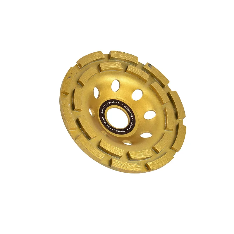 Dimanta disks slīpešanai 125mm 2 rindu segmenti Dimanta disks slīpešanai 125mm 2 rindu segmenti