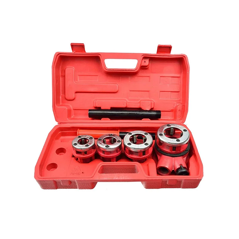 Vītņgriežņu kompl.santehnikai 1/2"līdz 1-1/4" 4gb Geko Vītņgriežņu kompl.santehnikai 1/2"līdz 1-1/4" 4gb Geko