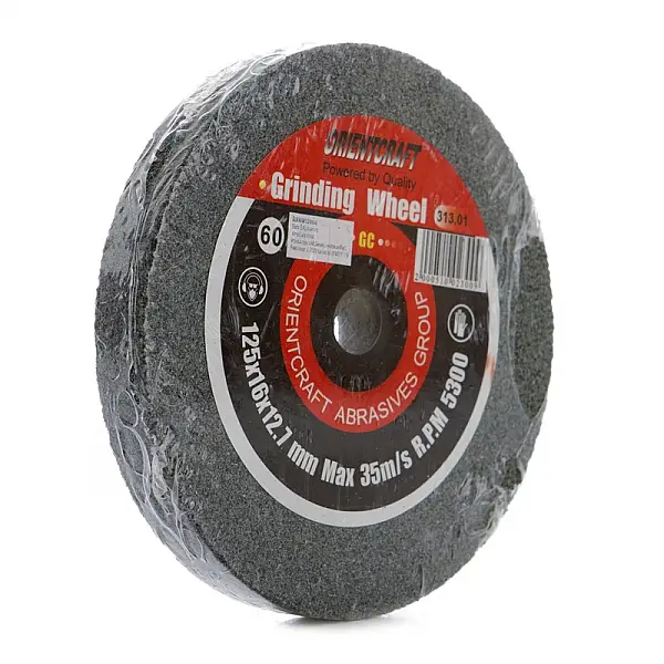 SLĪPDISKS KERAM. AKMENIM 125X16X12.7 K60 SLĪPDISKS KERAM. AKMENIM 125X16X12.7 K60