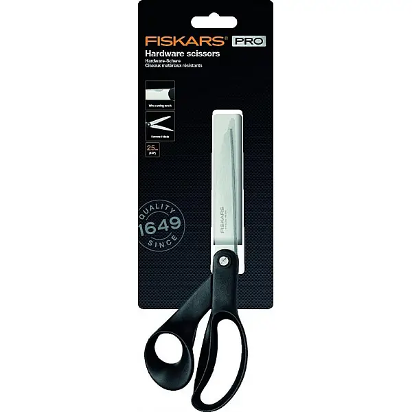 ŠĶĒRES UNIVERSĀLAS ROBOTAS FISKARS 25CM ŠĶĒRES UNIVERSĀLAS ROBOTAS FISKARS 25CM