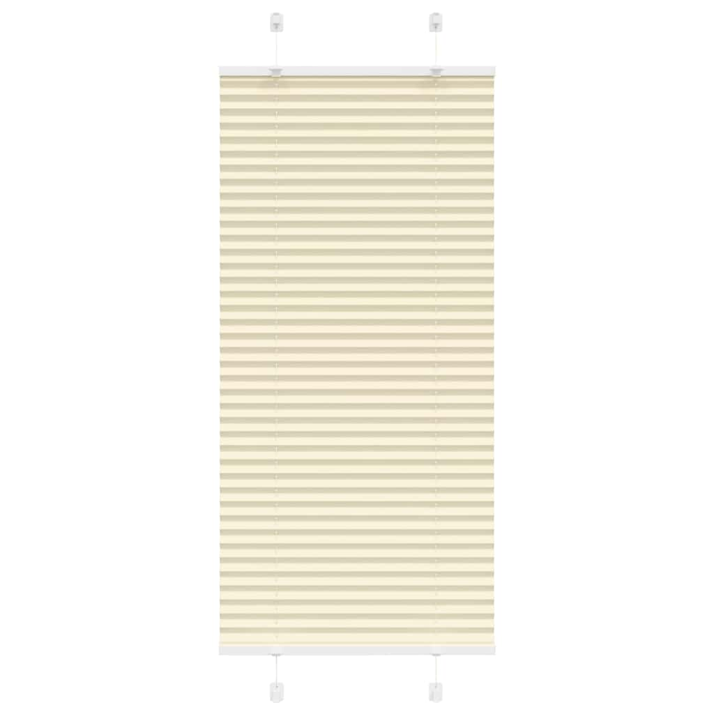 Pleated Blind Cream 55x150 cm Auduma platums 54,4 cm