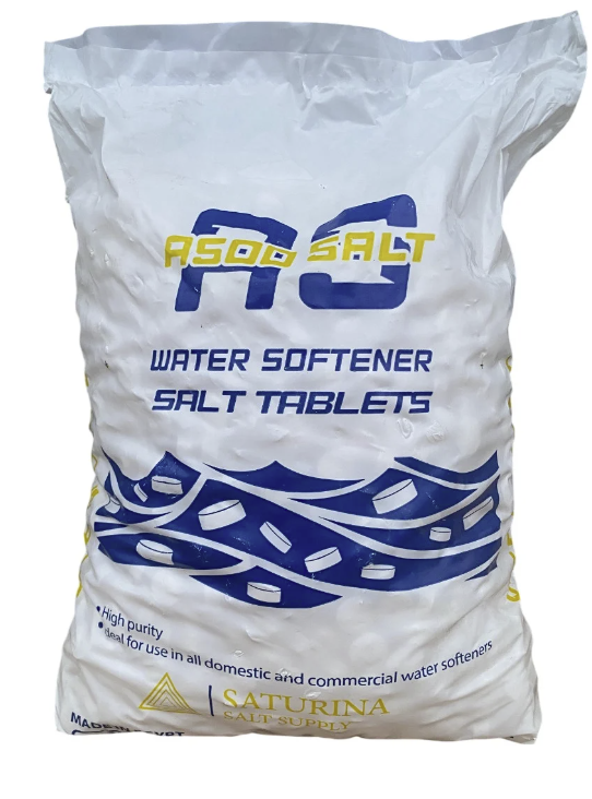 Druskos tabletės Asoo Salt. 25 kg