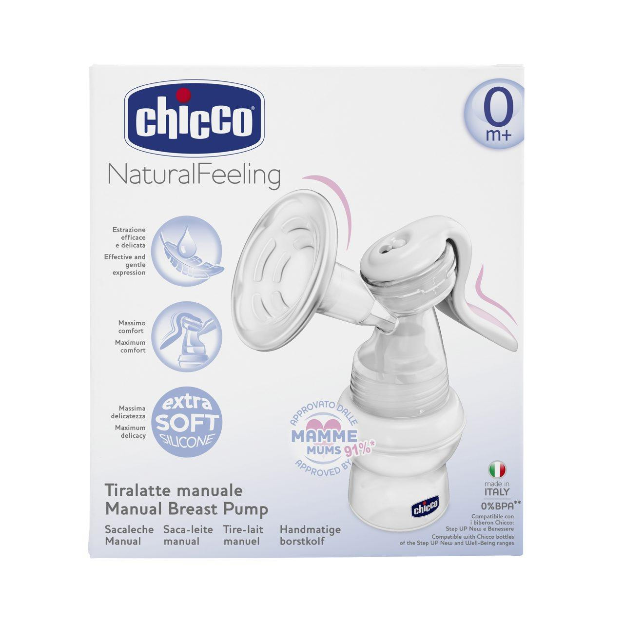 CHICCO Mechaninis pientraukis NATURAL FEELING