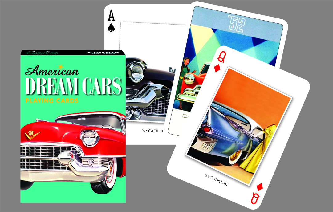 PIATNIK playing cards American dreamcars