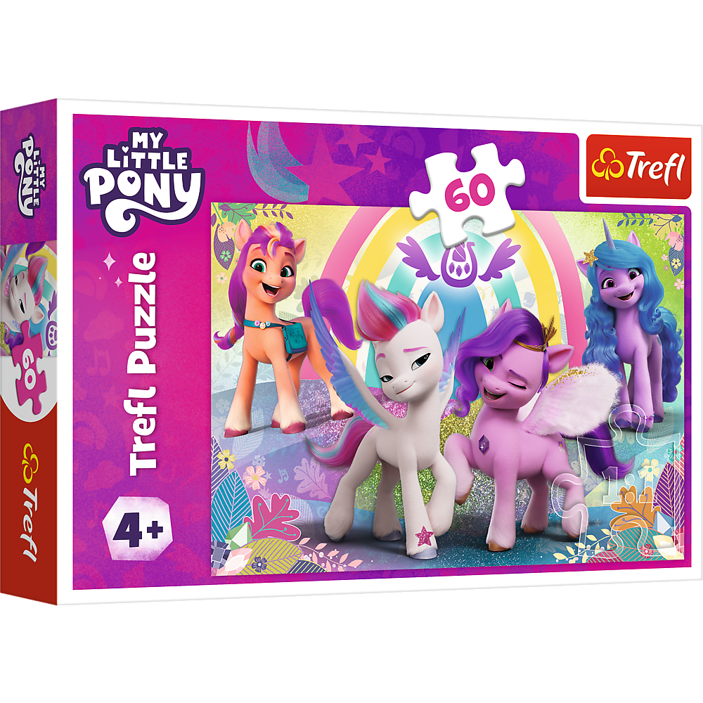 TREFL MY LITTLE PONY Dėlionė „Mano mažasis ponis“, 60 det.