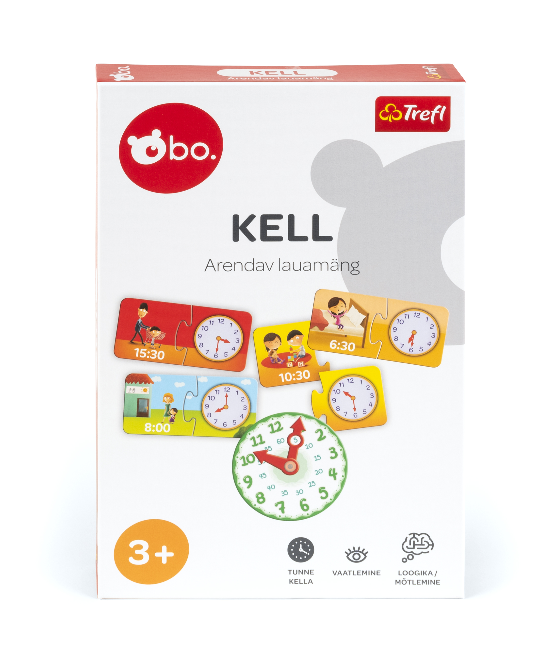 bo. Educational board game Clock (In Estonian lang.)