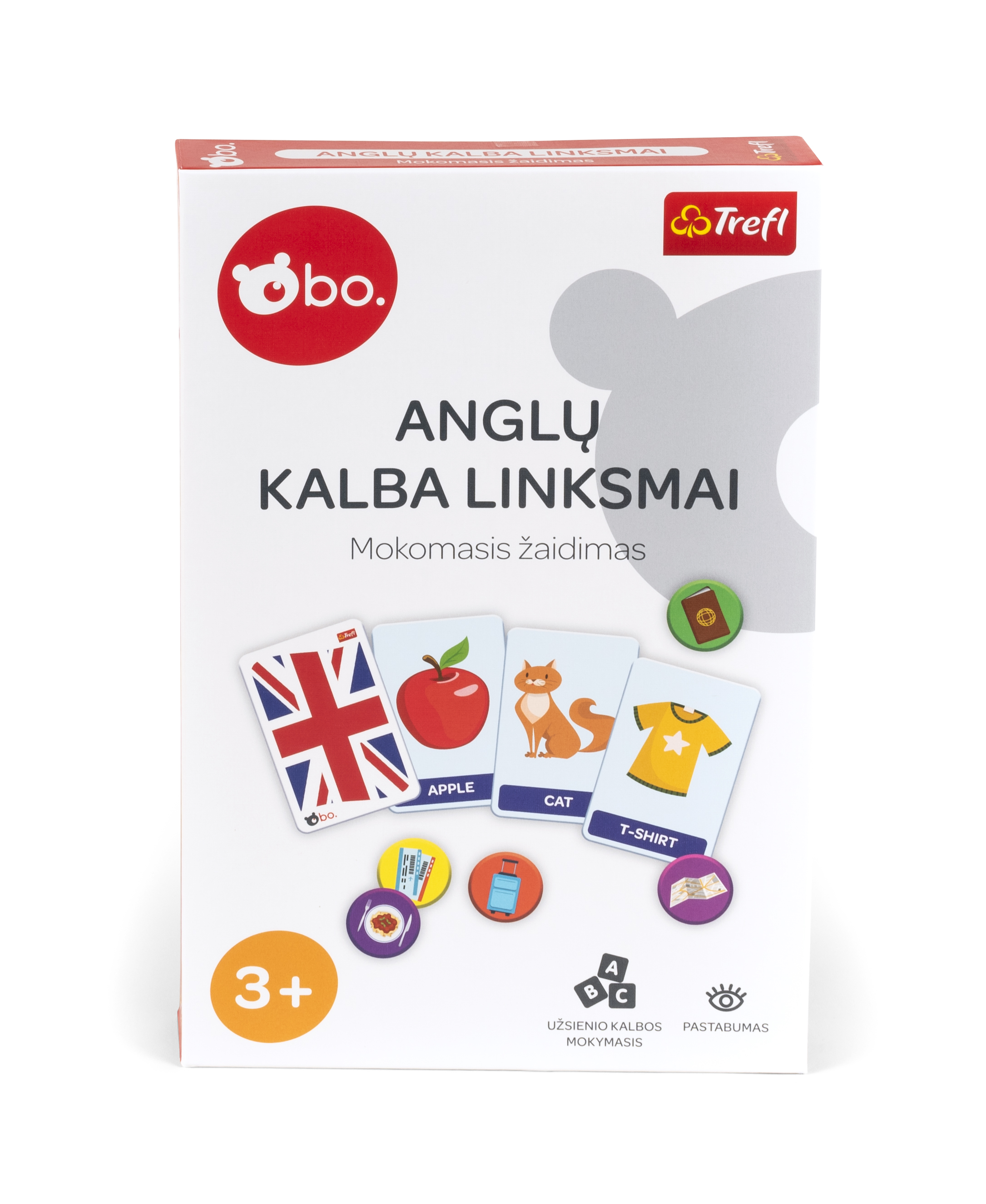 bo. Educational board game English is fun (In Lithuanian lang.)