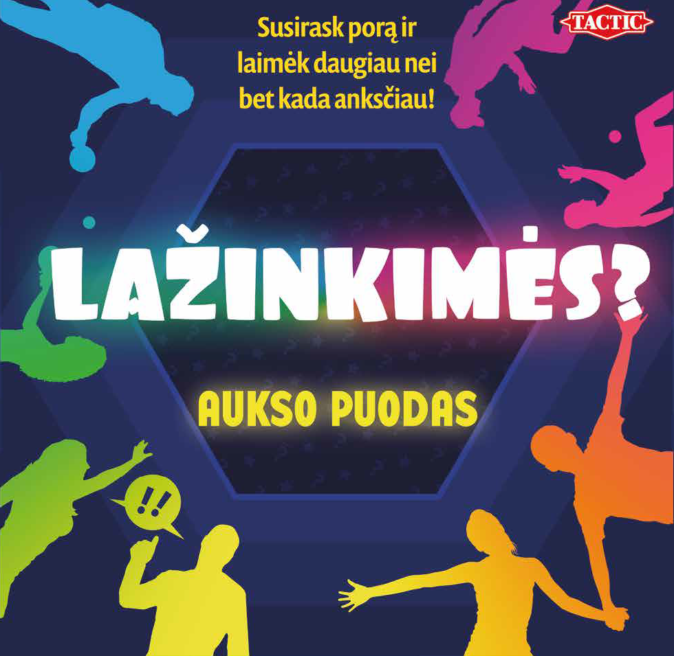 TACTIC Žaidimas „Lažinkimės? Aukso puodas“, LT