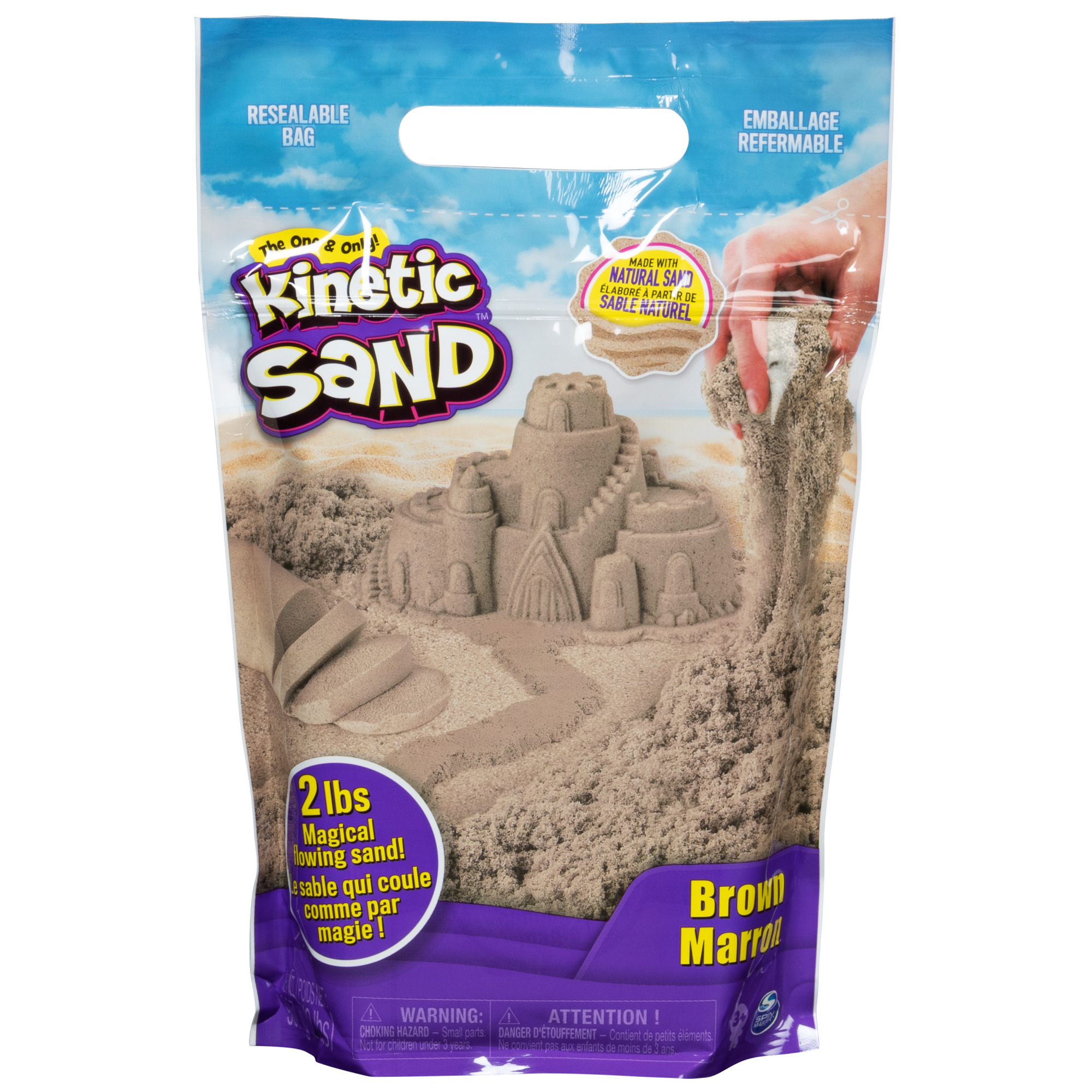 KINETIC SAND 907g pruun