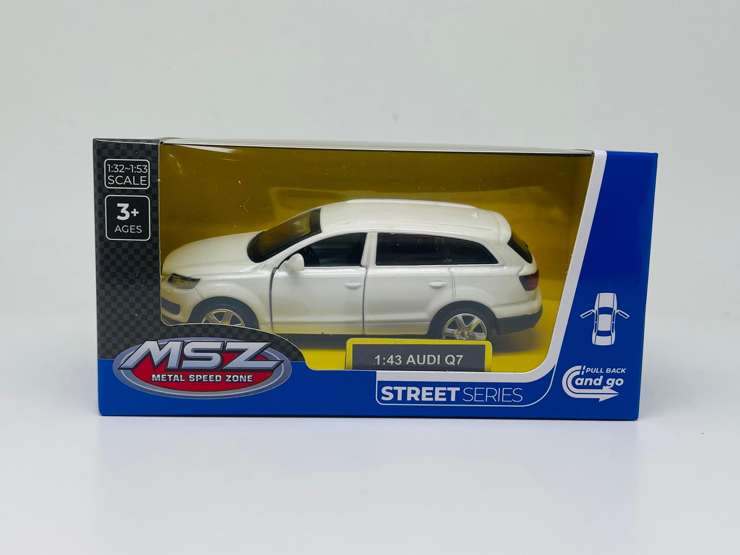 MSZ metallist mudelauto Audi Q7, skaala 1:43