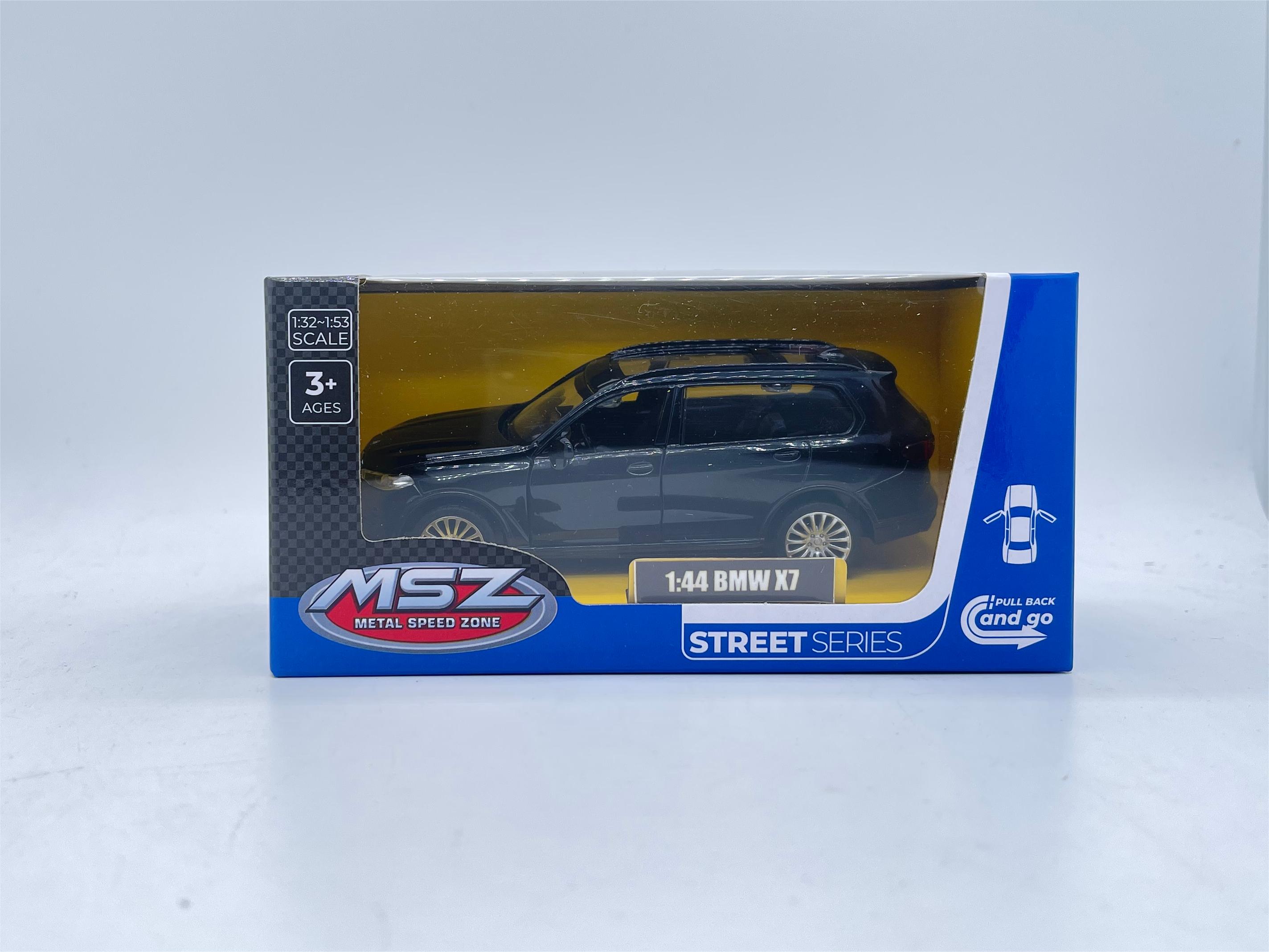 MSZ metallist mudelauto BMW X7, skaala 1:44