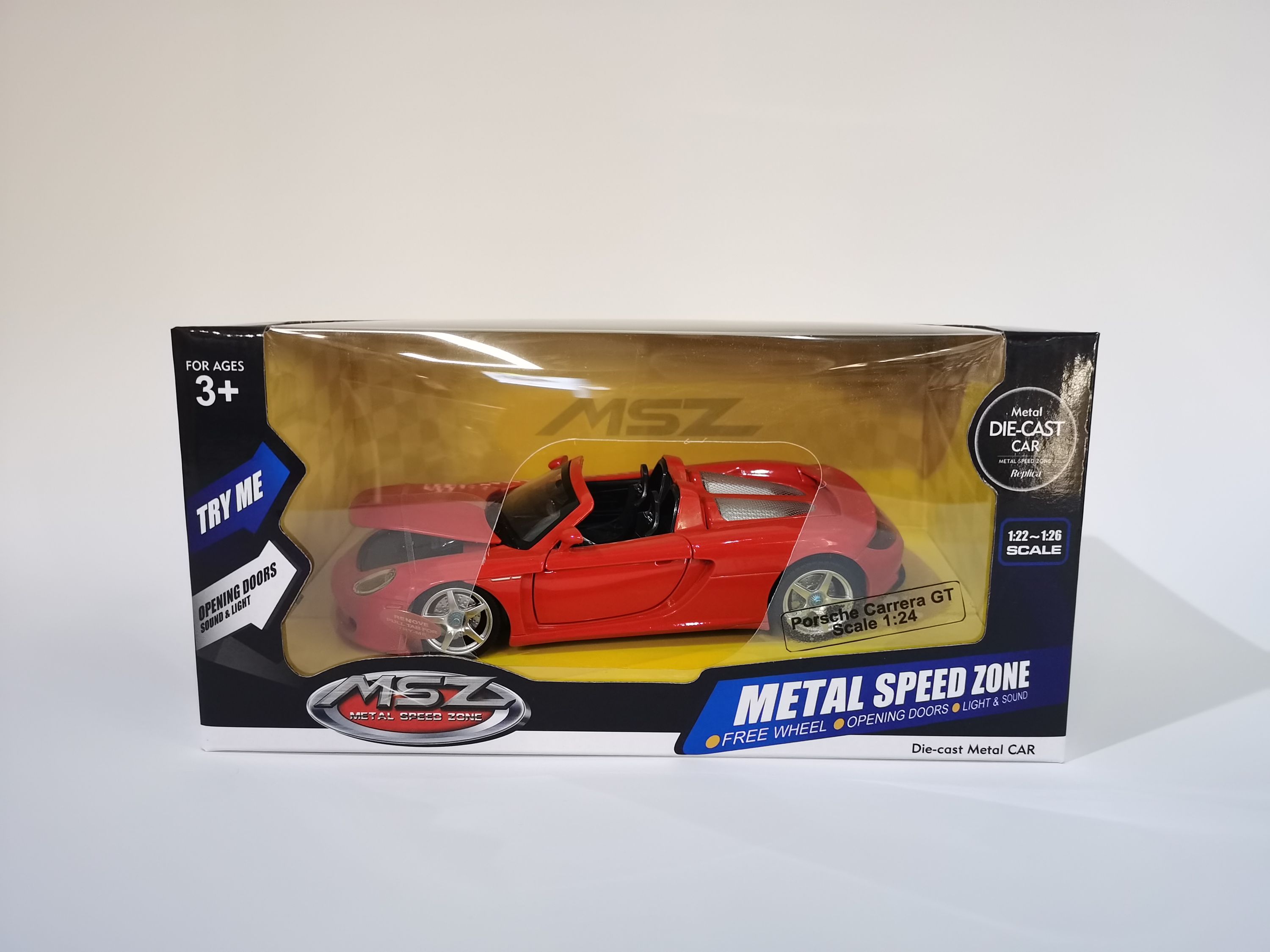 MSZ Miniatūrais modelis Porsche Carrera GT, 1:24