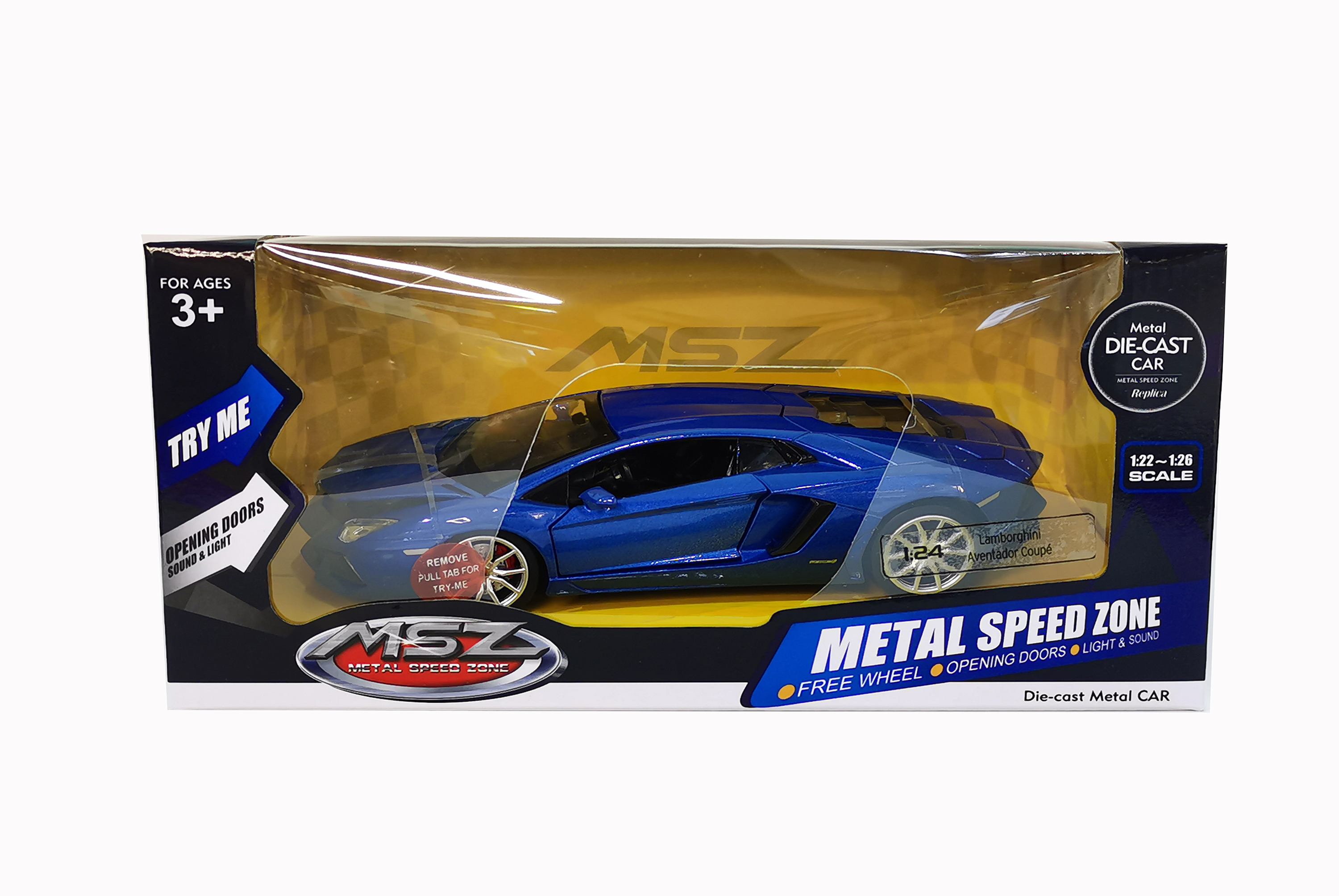 MSZ Automobilis LAMBORGHINI AVENTADOR COUPE, 1:24