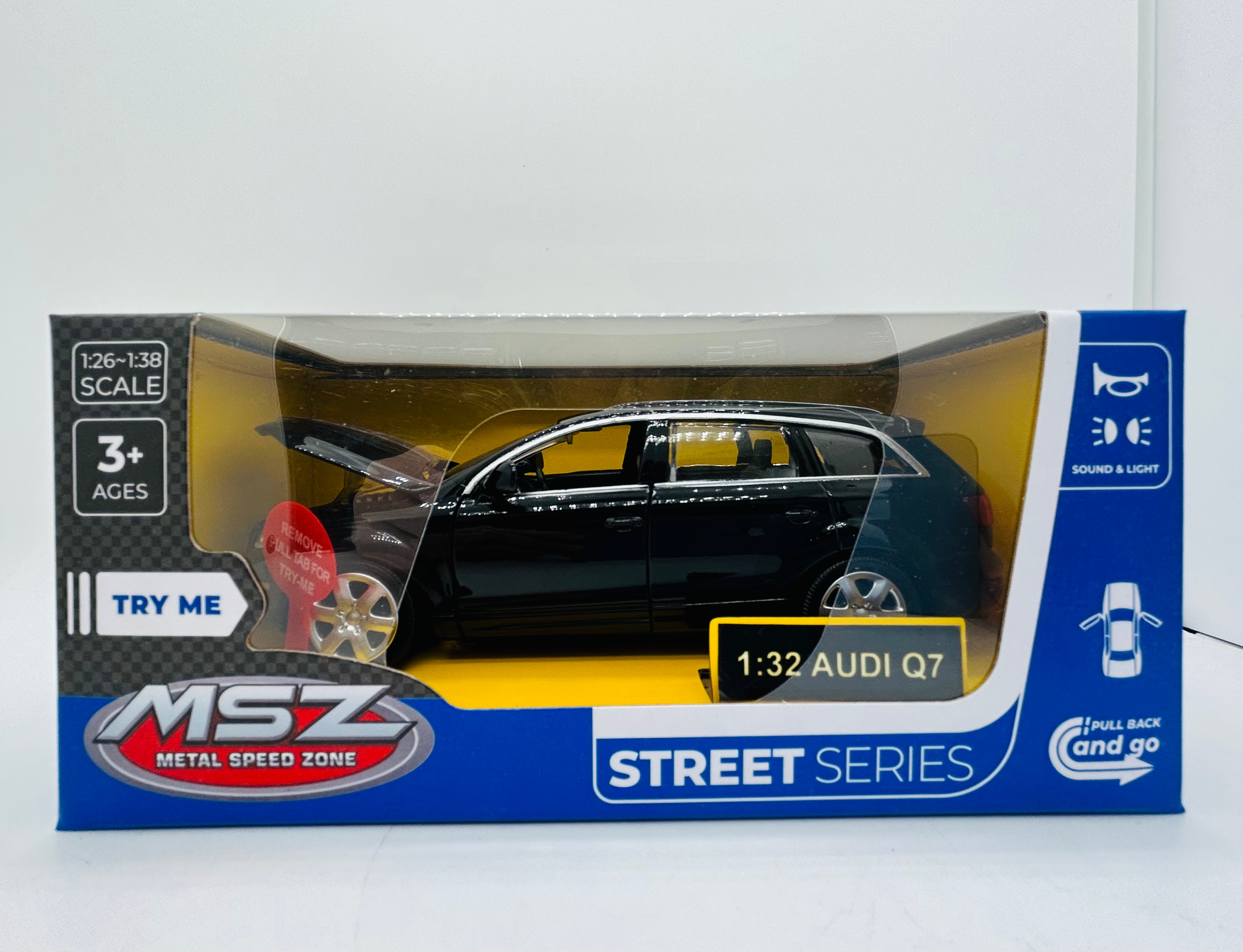 MSZ Die-cast model Audi Q7, scale 1:32