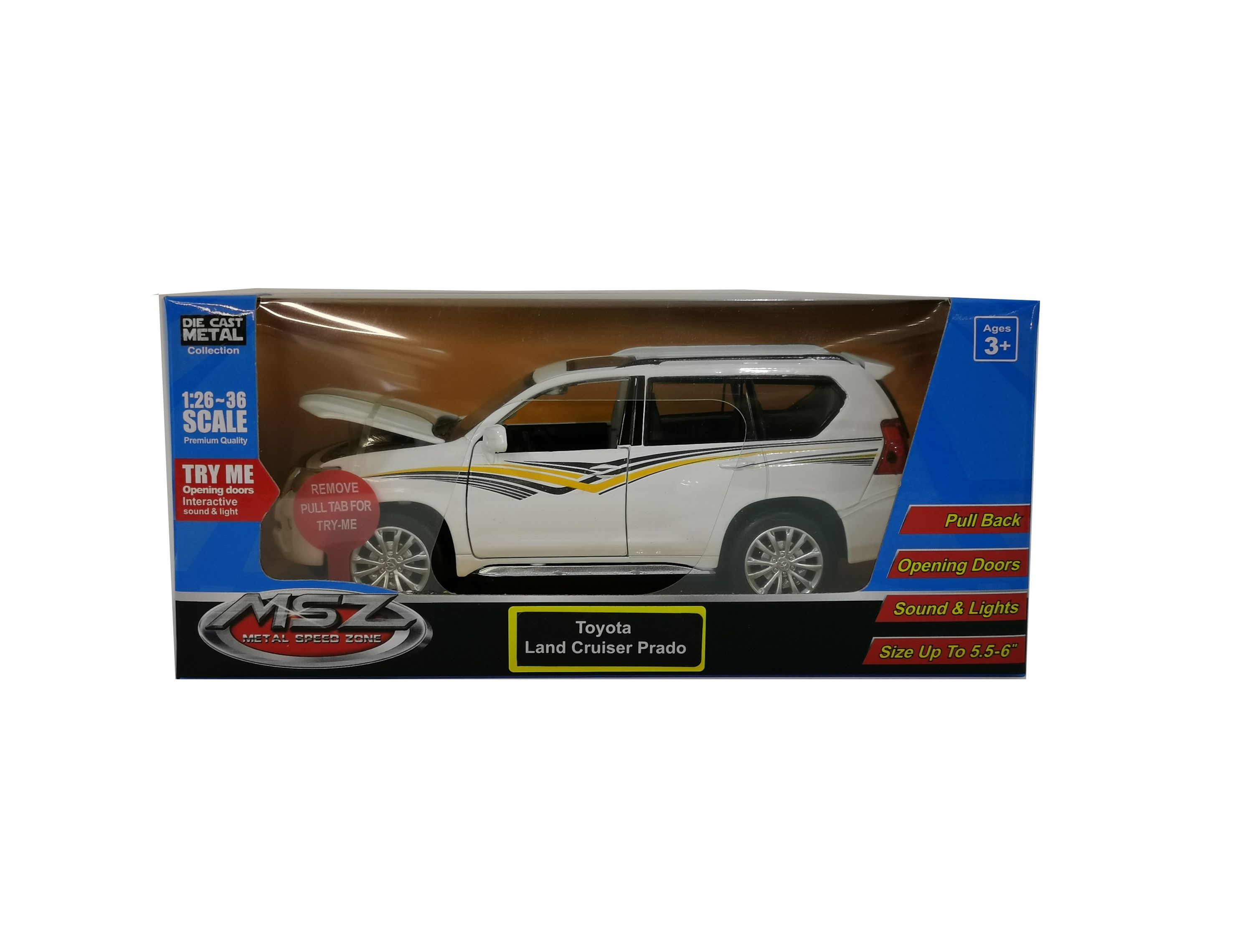 MSZ Die-cast model Toyota Land Cruiser Prado, 1:32