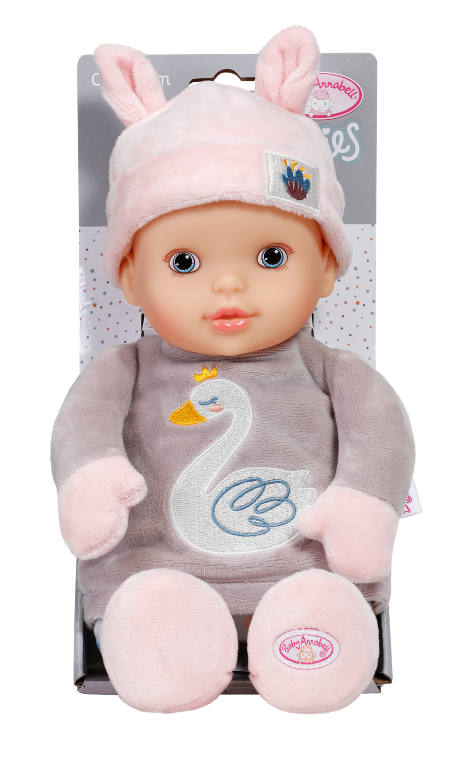 BABY ANNABELLL doll Sweetie for babies Mauve 22 cm