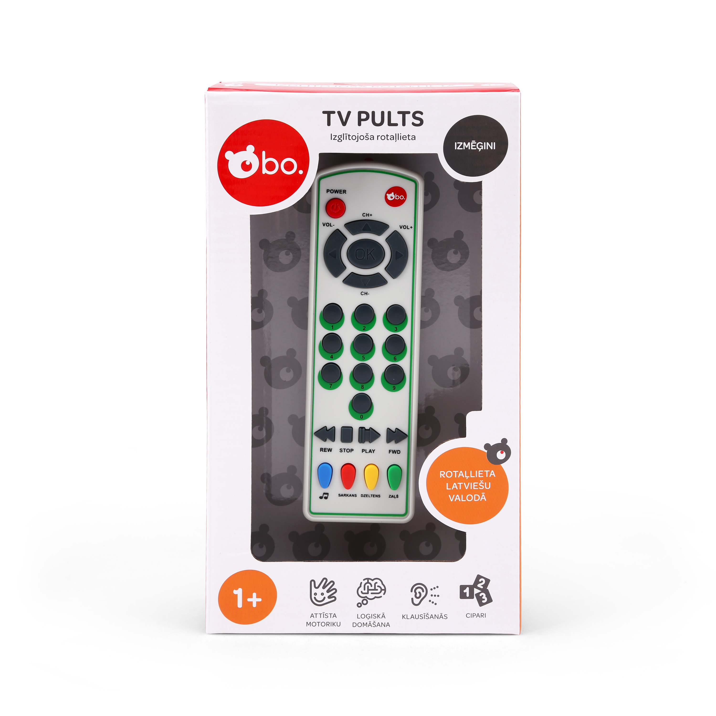 bo. Educational TV Remote (In Latvian lang.)