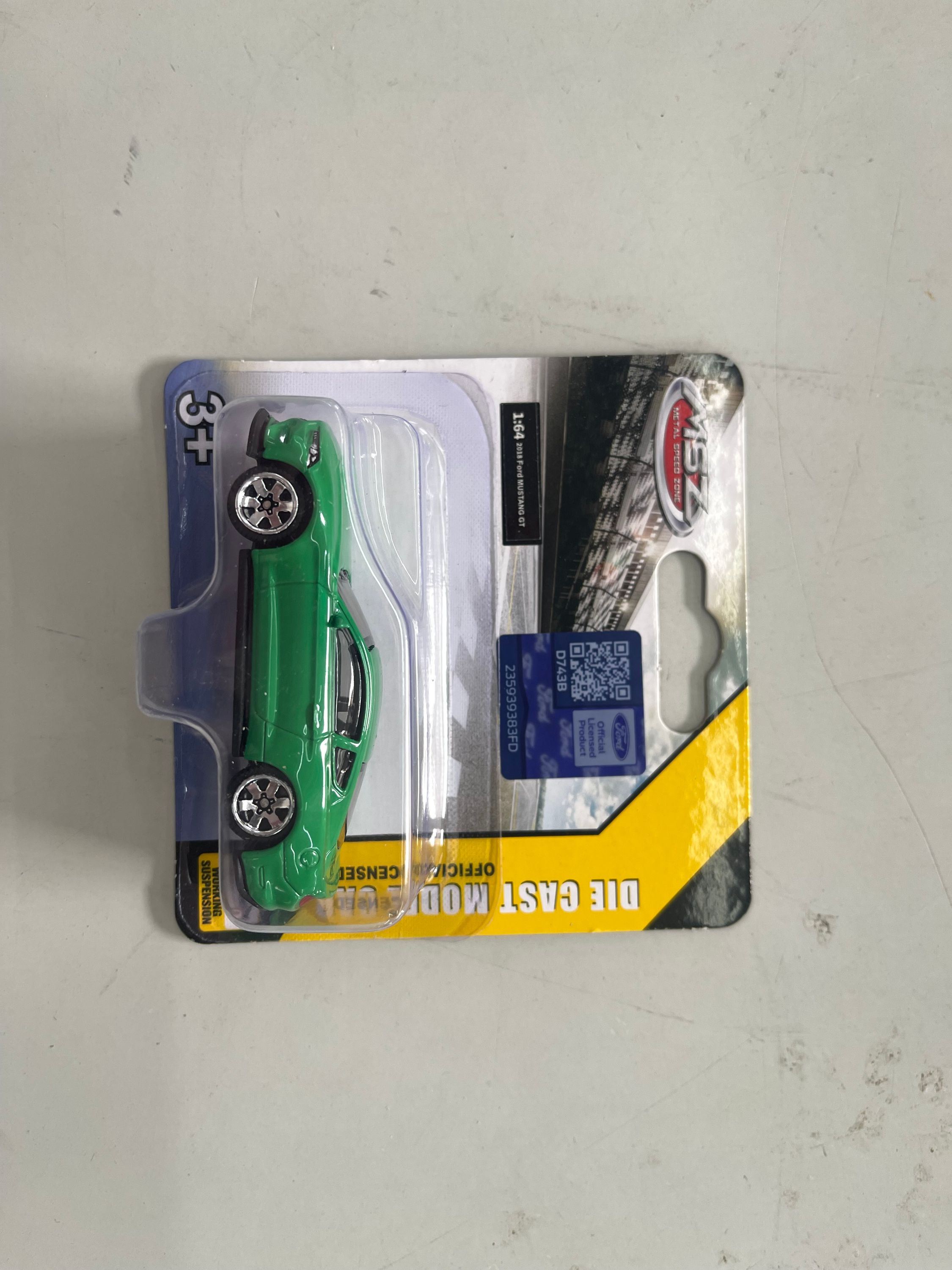 MSZ Die-cast model 2018 Ford Mustang GT, 1:64