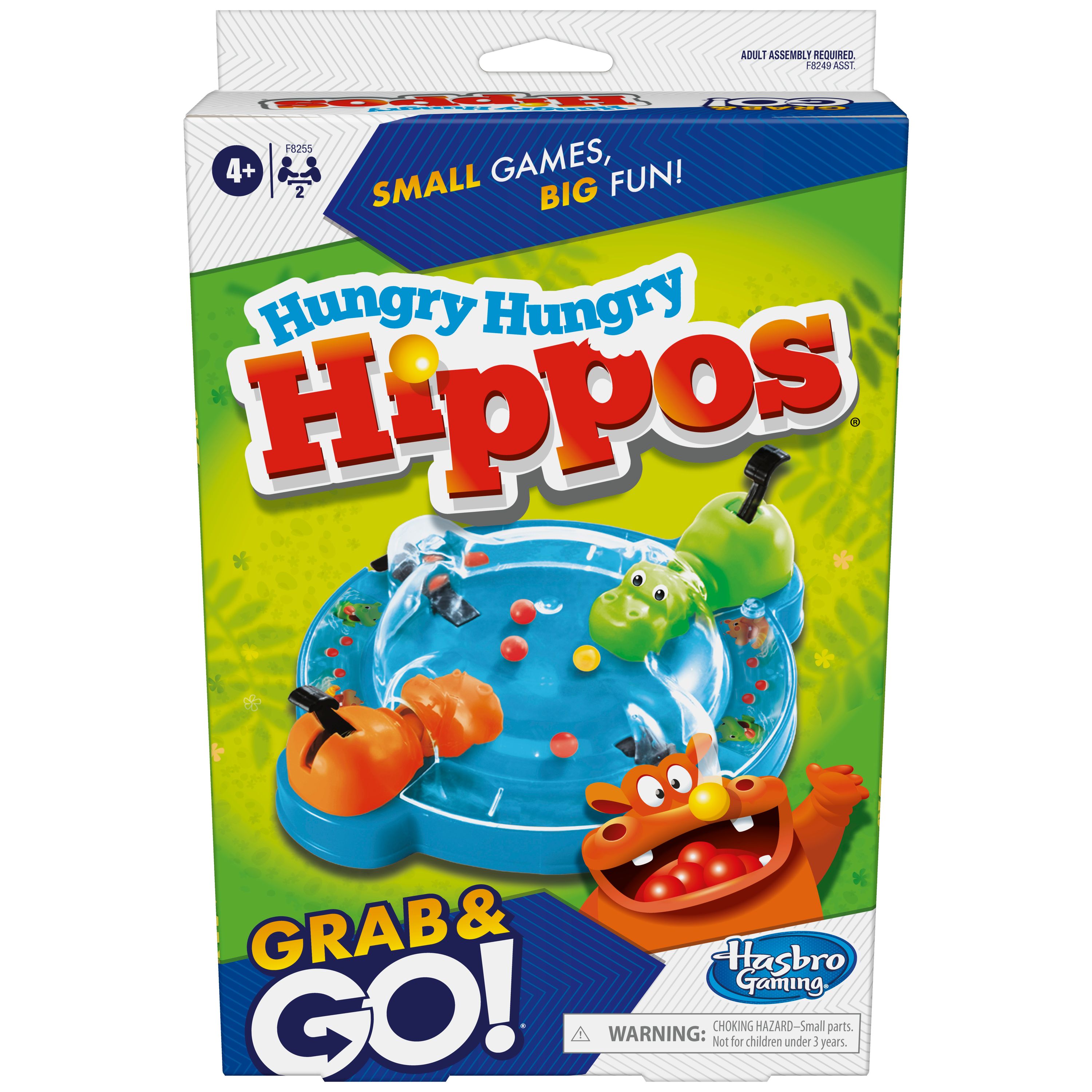 Reisimäng Hungry Hungry Hippos Grab&Go