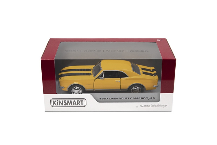 KINSMART Automobilis 1967 CHEVROLET CAMARO Z/28, 1:37