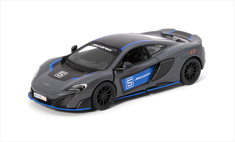 KINSMART Metallist auto McLaren 675LT, skaala 1:38