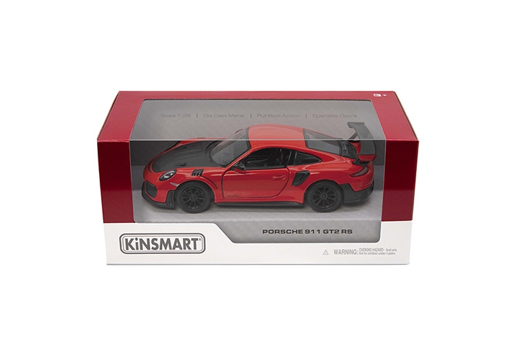 KINSMART Die-cast model Porsche 911 GT2 RS, scale 1:36