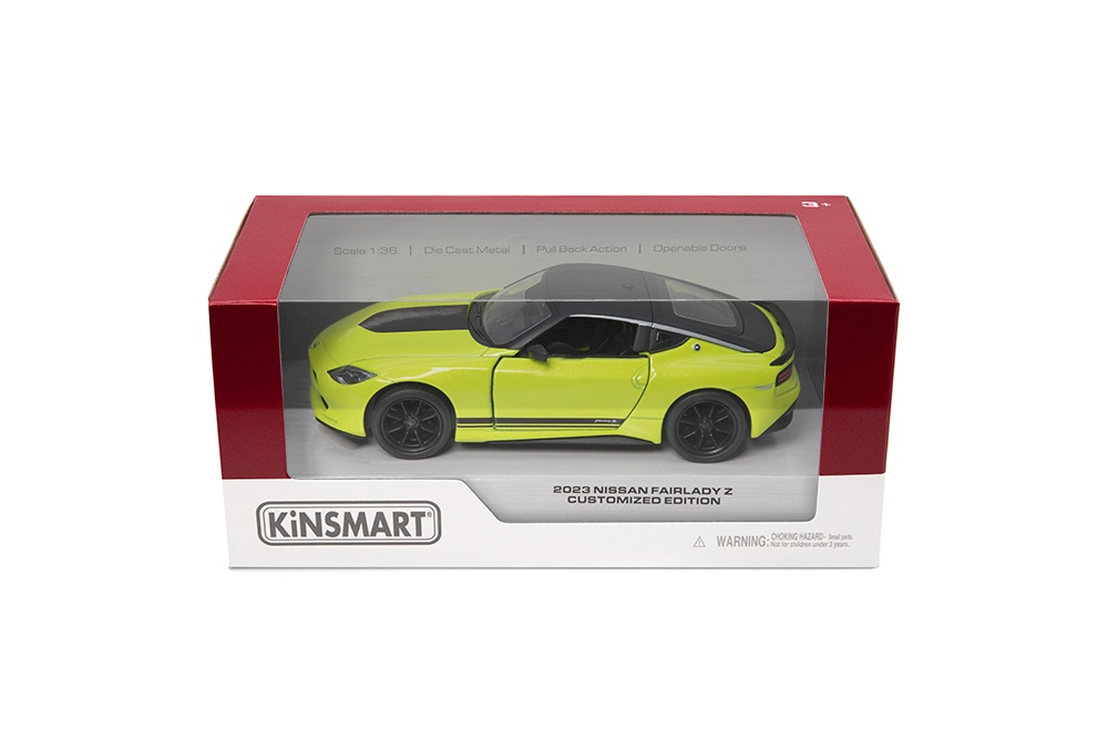 KINSMART metallist mudelauto 2023 Nissan Fairlady Z, skaala 1:38