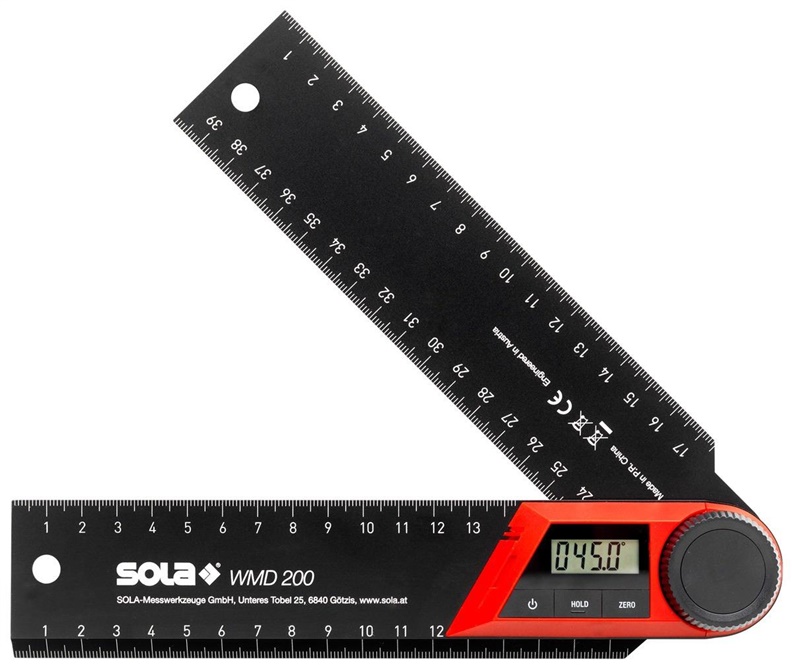 STŪRENIS ELEKTRONISKS SOLA 200MM