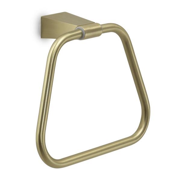 TONALE TOWEL HOLDER RING MATT GOLD