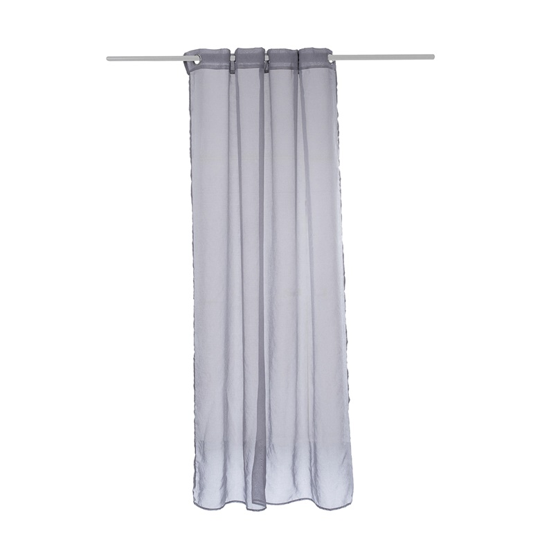 NET CURTAIN ETAMINE LG 140X240 LI GREY D