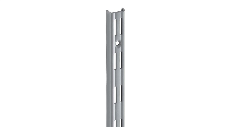 WALL UPRIGHT. DOUBLE SLOT 995 MM GREY