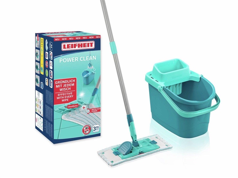 SET FLOOR CLEANING LEIFHEIT POWER CLEAN