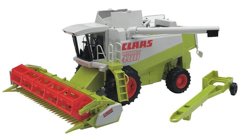 TOY COMBINE HARVESTER LEXION 480 BRUDER