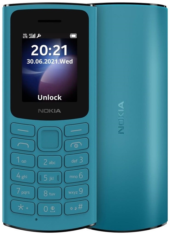 MOBILE PHONE NOKIA 105 2023 DS CYAN