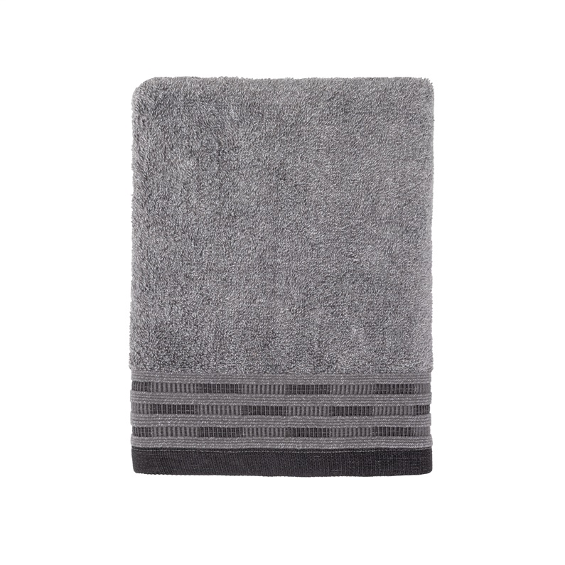 TOWEL HUDSON 650 GSM 50X90CM DARK GREY