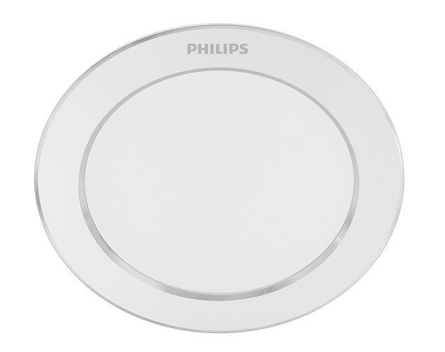 Iebūvēta lampa Philips DIAMOND CUT. 4.5W. 3000°K. LED. balta