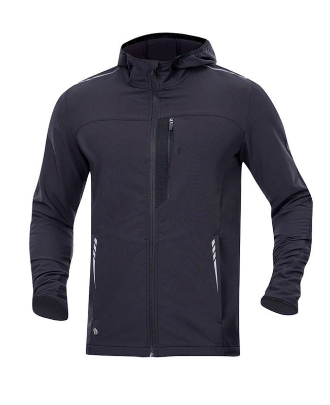 SOFTSHELL JACK BREEF STRETCH DARK GRAY L