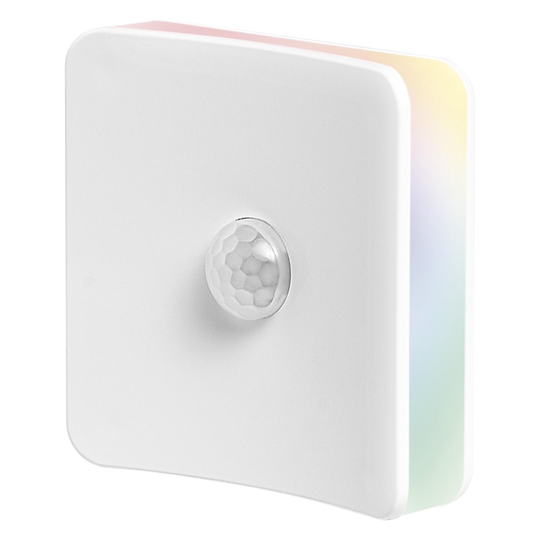 LUMINAIRE LUNETTA SQUARE SENSOR RGB WH