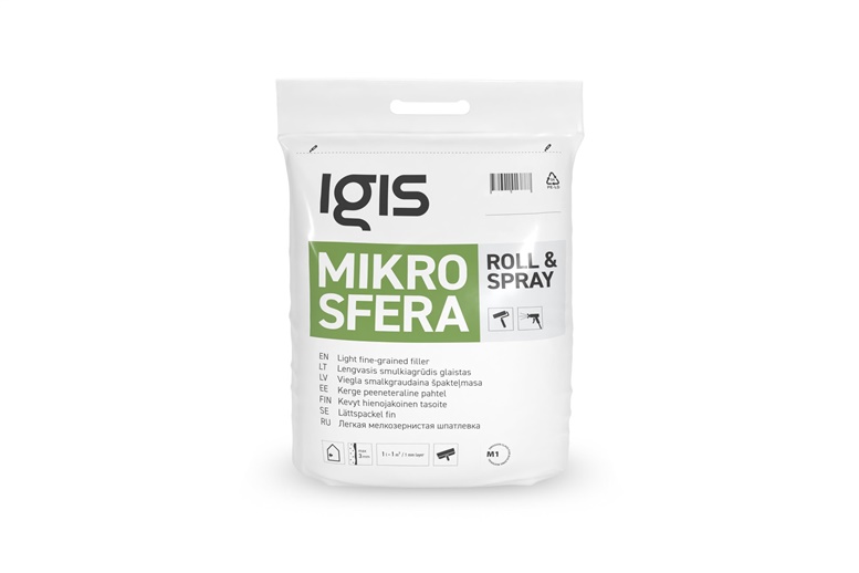 Glaistas Mikrosfera Roll&Spray maišas 15l