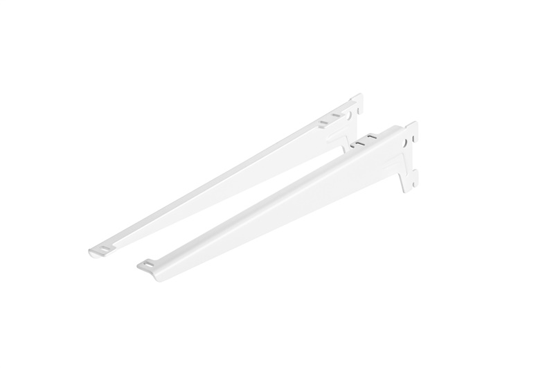 BRACKET ANGLE 1 PAIR 380 MM WHITE