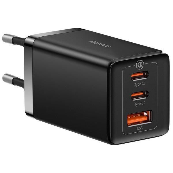 CHARGER GAN5 PRO 65W 2XUSB-C W CABLE BK