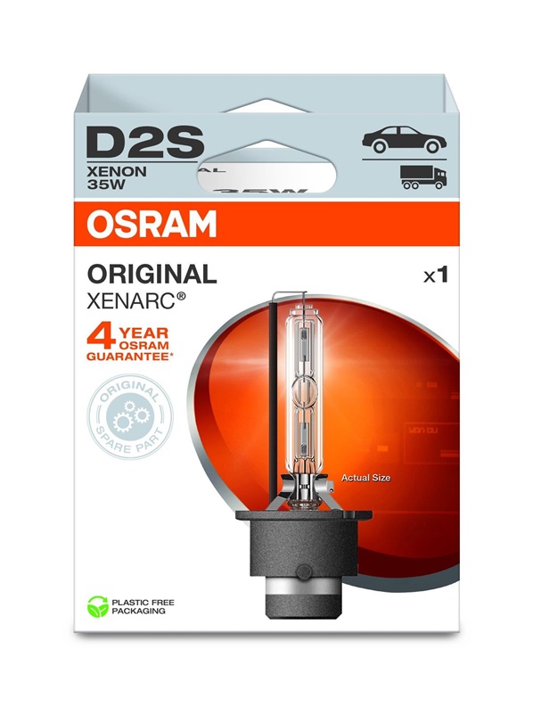 CAR LIGHT OSRAMXENON 35W P32D-2 4X1 2B