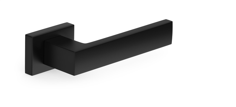 HANDLE DOOR CUBE RT BLACK